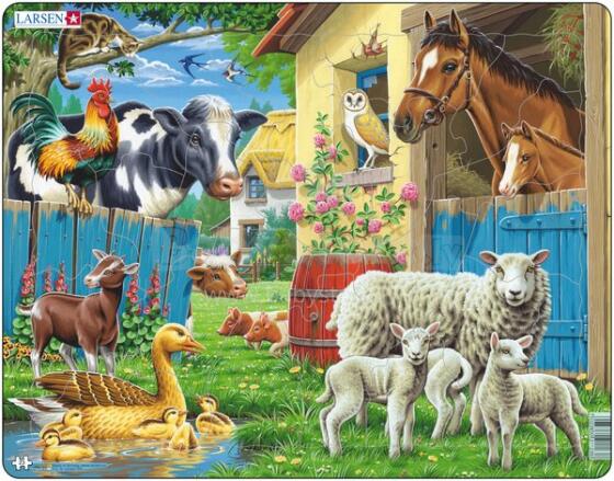 Larsen Art.FH23 Puzzle Farm Animals