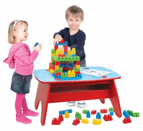 Mega Bloks Art.6629  Большой детский стол