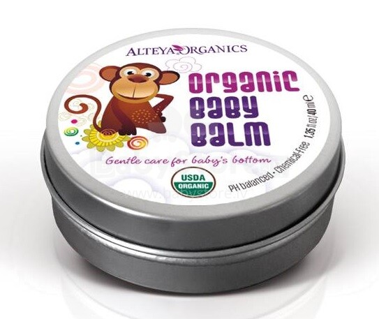 Alteya Organics Baby Balm Organiskais bērnu balzams saldam dupsītim 40ml