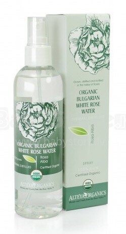 Alteya Organics Spray Organic White Rose Water Bio 100ml (purškalas)