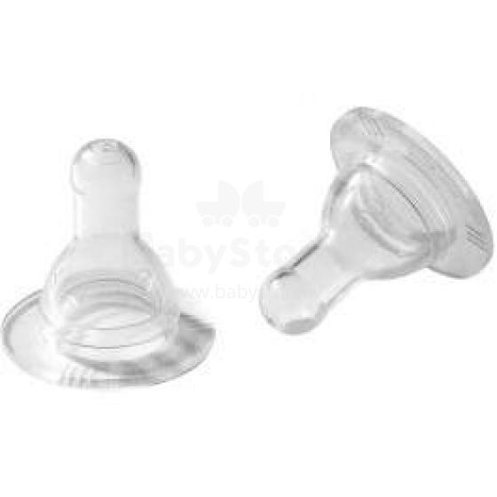 Beaba Art.911287 Silicone standard teat 0m