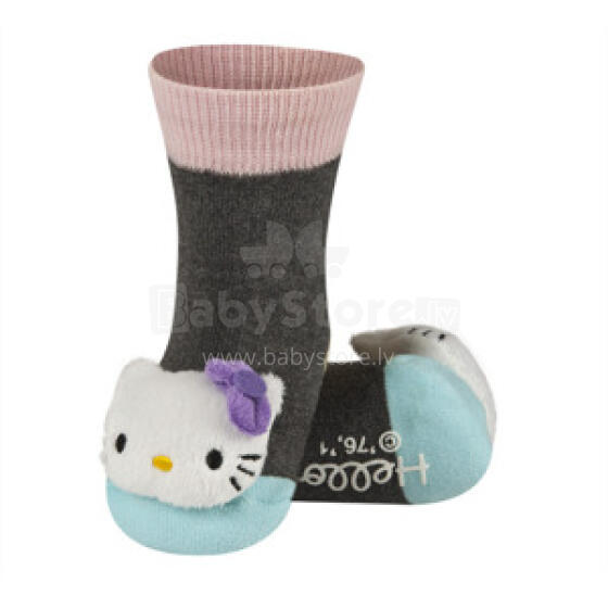 Soxo Art.32132 Zeķītes 3D ar grabulīti 0-12m