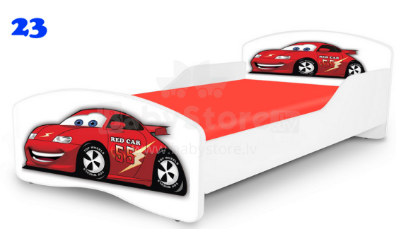 Nobi  wooden bed 140x70 cm