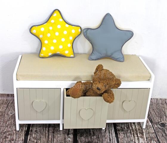 La bebe™ Pillow Art.77148 Star 40 cm