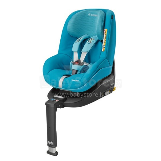 Maxi Cosi '15 2way Pearl Mosaic Blue vaikiška automobilinė kėdutė su pagrindu (0-18 kg)