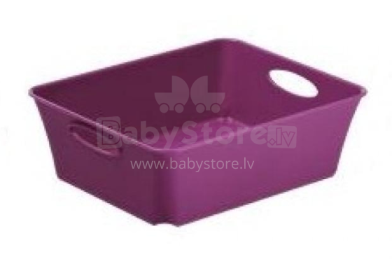 „Rotho Living C6“, 250014, smėlio dėžė, purpurinė 18,6x15,1x6 cm