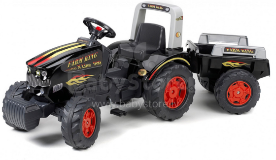 „Falk Farm Xline Art.1075B“ traktorius vaikams su pedalu