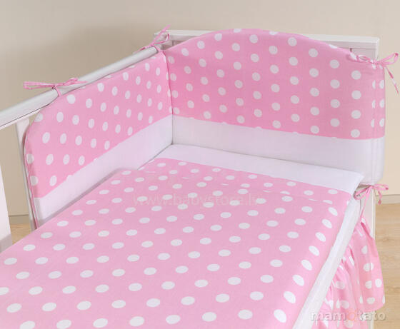 Mamo Tato Dots Col. Pink 60/135x100 cm