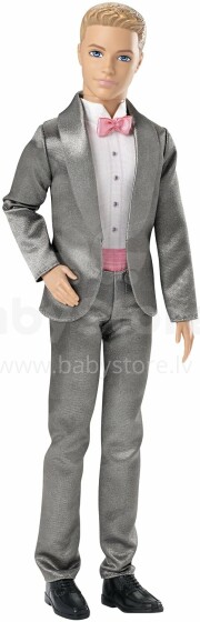 Mattel Barbie Groom Ken Doll Art. CFF38 Pasaku līgavainis Kens