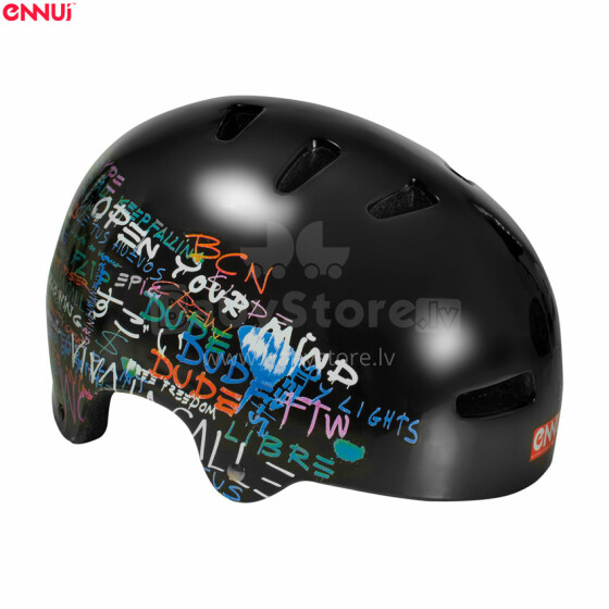 Ennui BCN Helmet Black Art.920006 ķivere