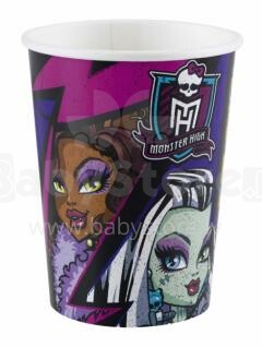 „Amscan Monster High“ menas. 552513 8 stiklinių rinkinys