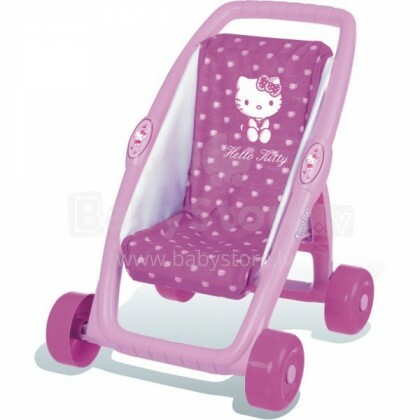 Smoby Hello Kitty 513834 vežimėliai lėlėms