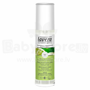 „Lavera Body Spa Lime Sensation“ art. 102418 Purškite dezodorantą kalkėmis ir verbena