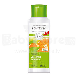 Lavera Art. 102813 Šampūns matu apjomam ar apelsīnu un zaļo tēju