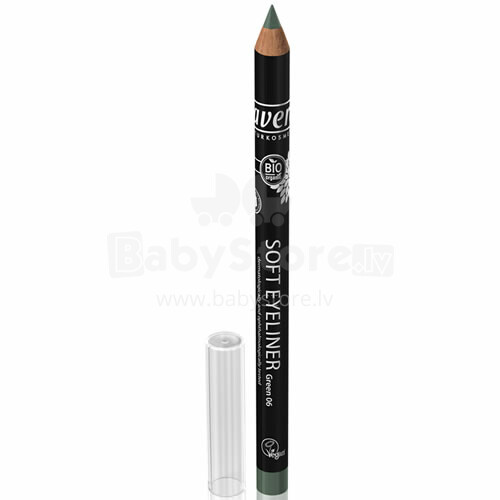„Lavera Soft“ akių kontūro piešinys. 105216 akių kontūro pieštukas (žalias 06)