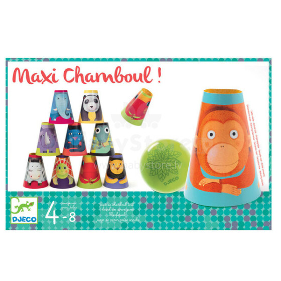 Djeco Maxi Chamboul Art. DJ02011 Vikrumo žaidimas