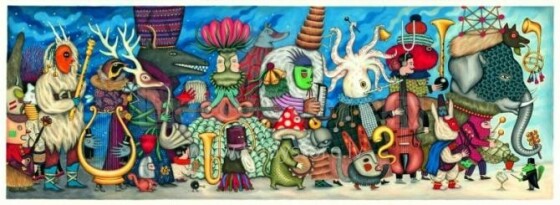Djeco Puzzles Gallery - Fantasy Orchestra Art. DJ07626 Пазл галерея (500 шт.)