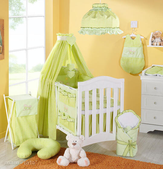 Mamo Tato  Funny Bunnies Green Print