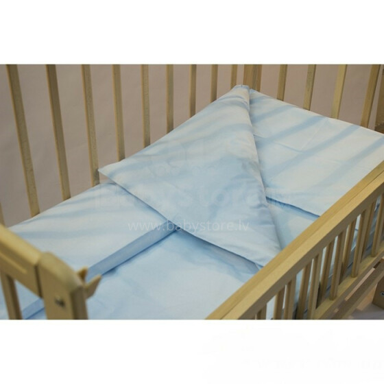 Mamo Tato Art.74863 Col. Blue Kokvilnas gultas veļas komplekts no 2 daļam (100x135 cm)