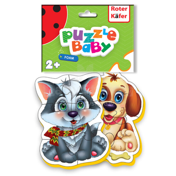 Roter Käfer Baby Puzzle RK1101-02 Детские пазлы Домашние животные (Vladi Toys)