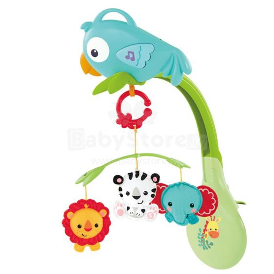 Fisher Price Rainforest Friends 3in1 Mobile Art. CHR11
