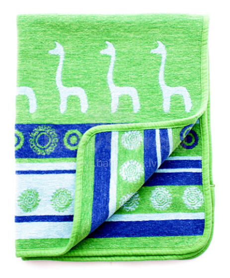 Cotton Eco blanket Art.0770 Cotton Chenille blanket  90*70cm