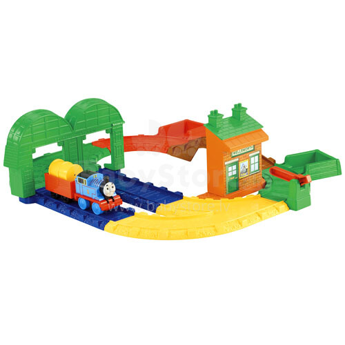 Fisher Price Thomas&Friends Toddler Toy Train Set Art. CDN18 Vilcienu stācija no sērijas 'Tomass un viņa draugi'