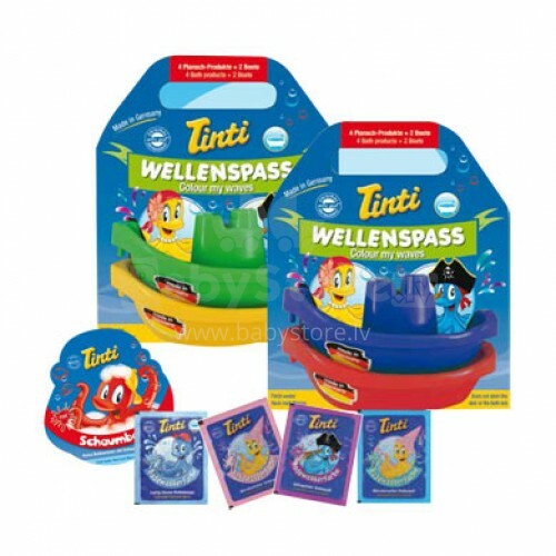 Tinti Art. VT26000183 vannas rotaļlieta Kuģītis - izkrāso viļņus