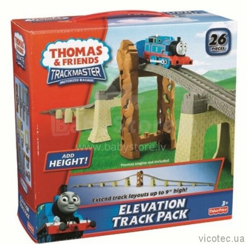 Fisher Price'o Thomas & Friends išplėtimo takelis. V8337 geležinkelis iš serijos „Tomas ir draugai“