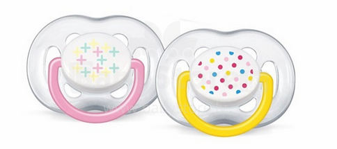 Philips Avent Freeflow Art.SCF180/24 Silicone Soother 6-18 m. (2 pcs)
