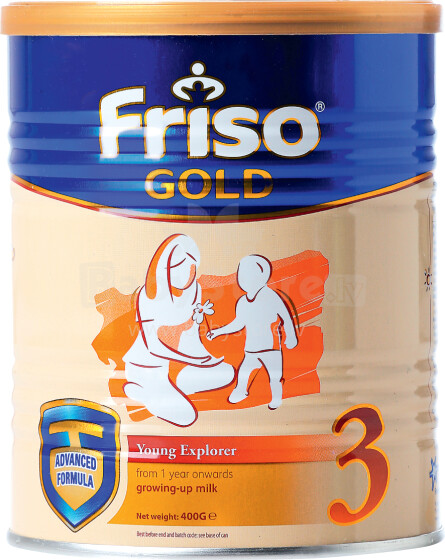 Friso Gold 3 Art.FA73 Молочная смесь  (с 12+ мес.) 400 грамм