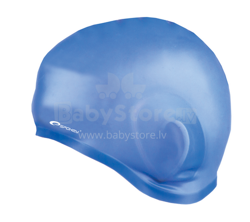Spokey Earcap Art. 837423 Aukštos kokybės silikoninė baseino (plaukimo, plaukimo kepurės) kepurė