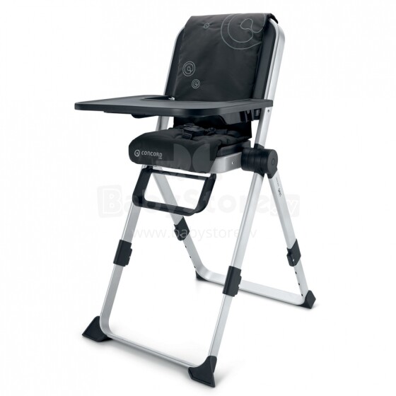 Concord Spin Col. Raven Black Bērnu barošanas krēsls