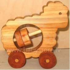 Toys Art.AS161 Развивающая  деревянная  погремушка из ясеня  для самых маленьких