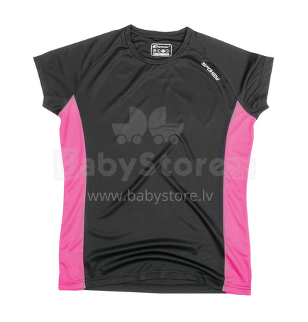 „Spokey Becool 40 Lady Art“. 833679 sportiniai marškinėliai (XS-L)