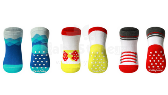 BabyOno Art.589/03 Cotton socks, 6m+