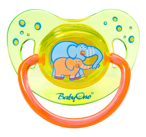 BabyOno Art. 710 Anatomical silicone soother, 0m +