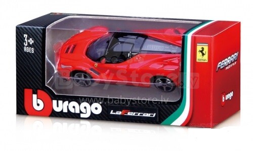 Bburago menas. 18-56100 „Ferrari“ automobilio modelis, mastelis 1:64