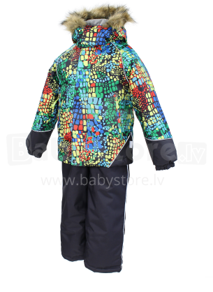 Huppa '16 Enzi Art. 4131CW Silts mazuļu ziemas termo kostīms jaka + bikses (104-134 cm) krāsa: I09