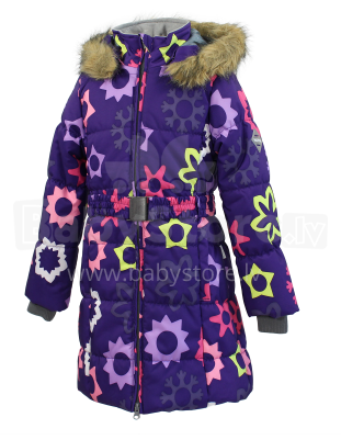 Huppa '16 Yacaranda 1203BW žieminė žieminė striukė / paltas mergaitėms (128cm), spalva P43