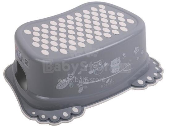 Tega Baby Owl Grey Art.SO-006 Step Stool