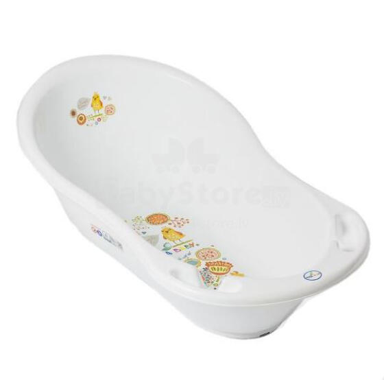 Tega Baby Folk Art.FL-004-103 White Baby bath 86 cm