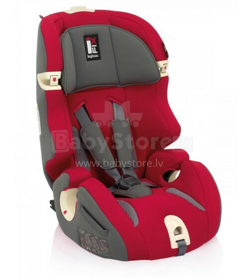 Inglesina '15 Prime Miglia I-Fix Red automobilinė kėdutė