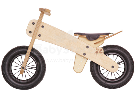 Medinis „Dip & Dap Mini Art.MSM-01“ medinis motoroleris (dviratis) nuo 1,5 metų