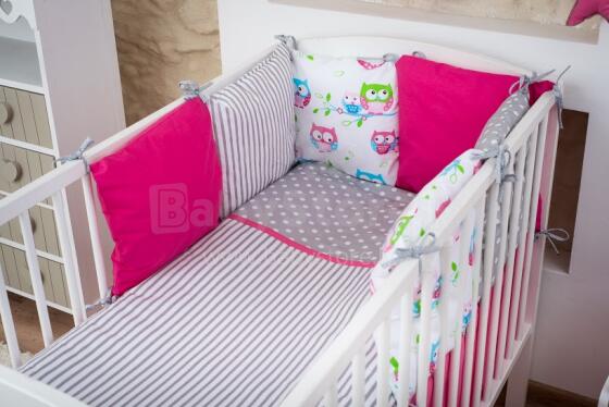 La bebe™ Cotton Borders Set 8 Art.81211 8 parts bedding