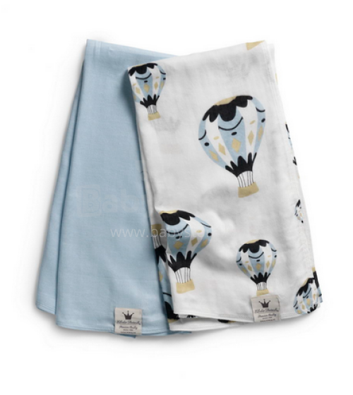 Elodie Details Bamboo Muslin Blanket - Moon Balloon