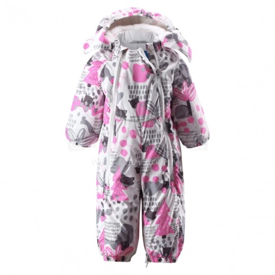 Lassie Pink Art. 710675-4531 Šiltas kūdikio kombinezonas žiemai (62-74 cm)