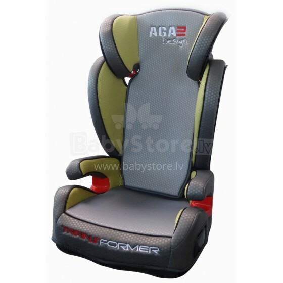 Aga Design Transformer Green Art.LB 381 Car Seat 15-36kg