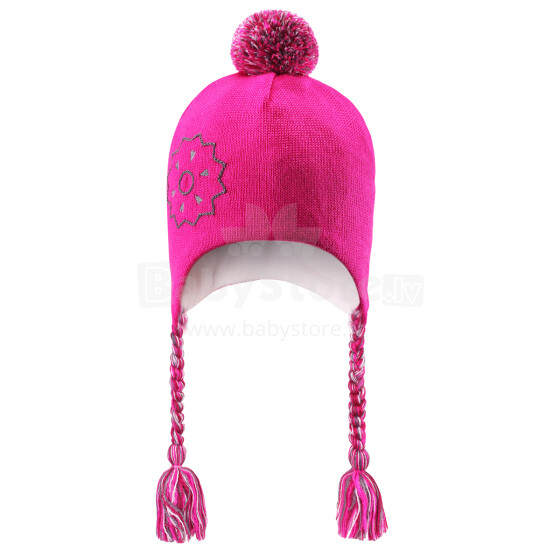 Lassie Pink Glow menas. 728680-4450 skrybėlė (ML)