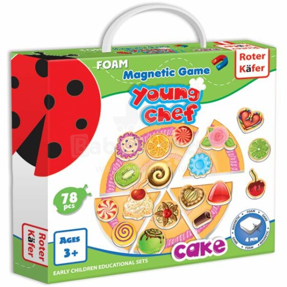 „Roter Käfer RK3202-02 Magnetic Game Pie“ („Vladi Toys“)